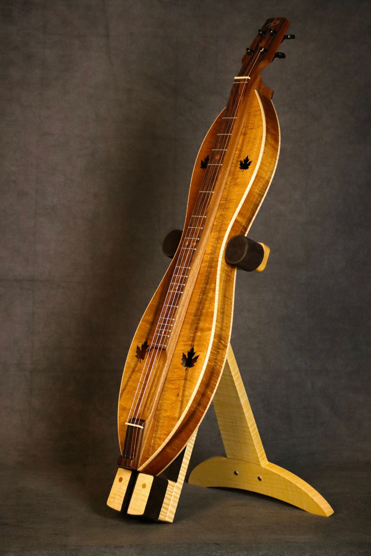 Dulcimer Stand - Curly Maple