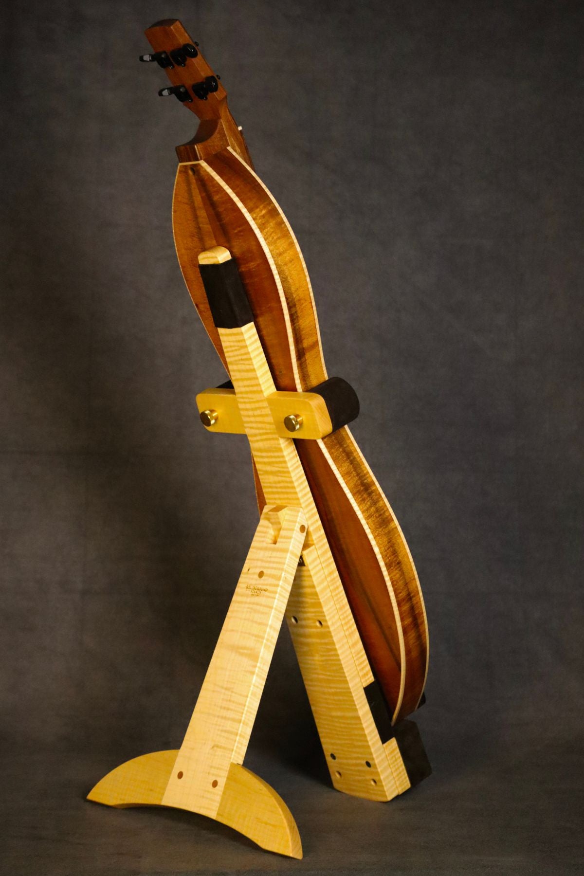 Dulcimer Stand - Curly Maple