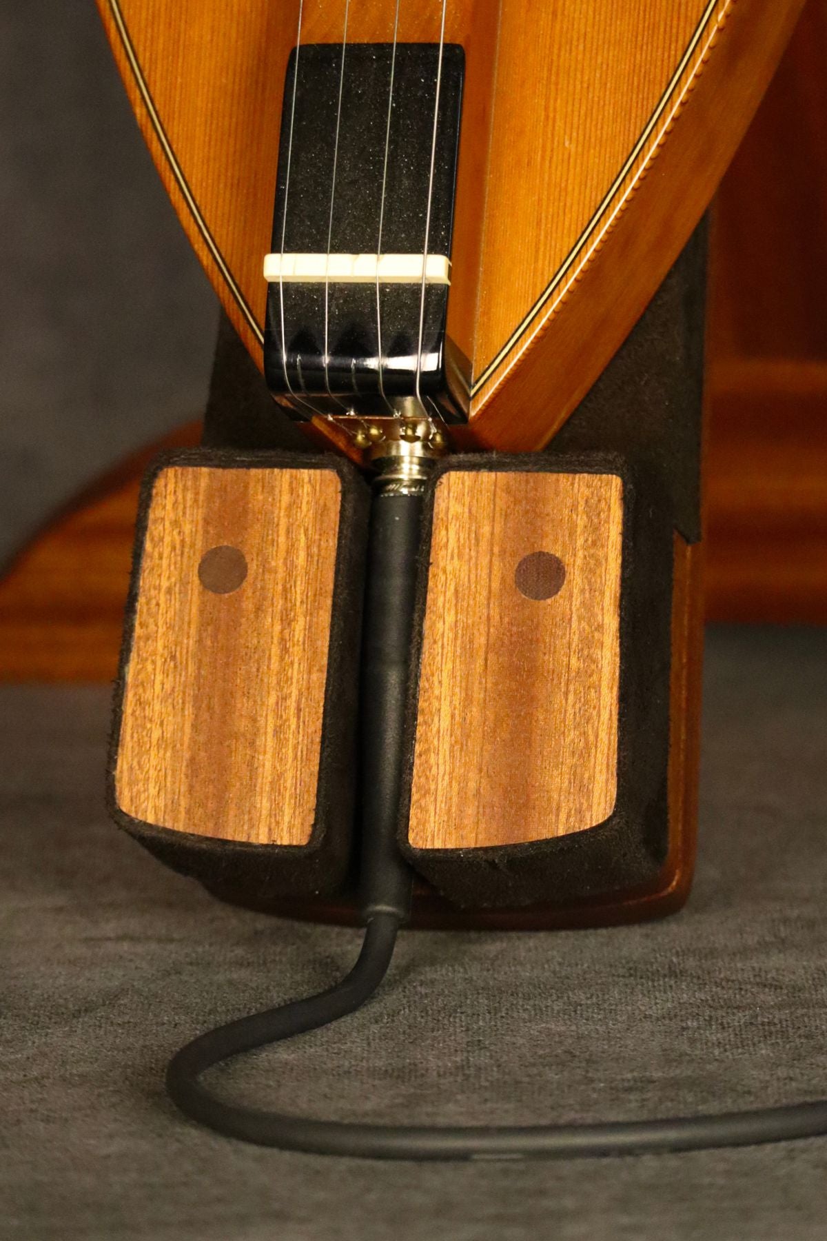 Dulcimer Stand - Curly Maple