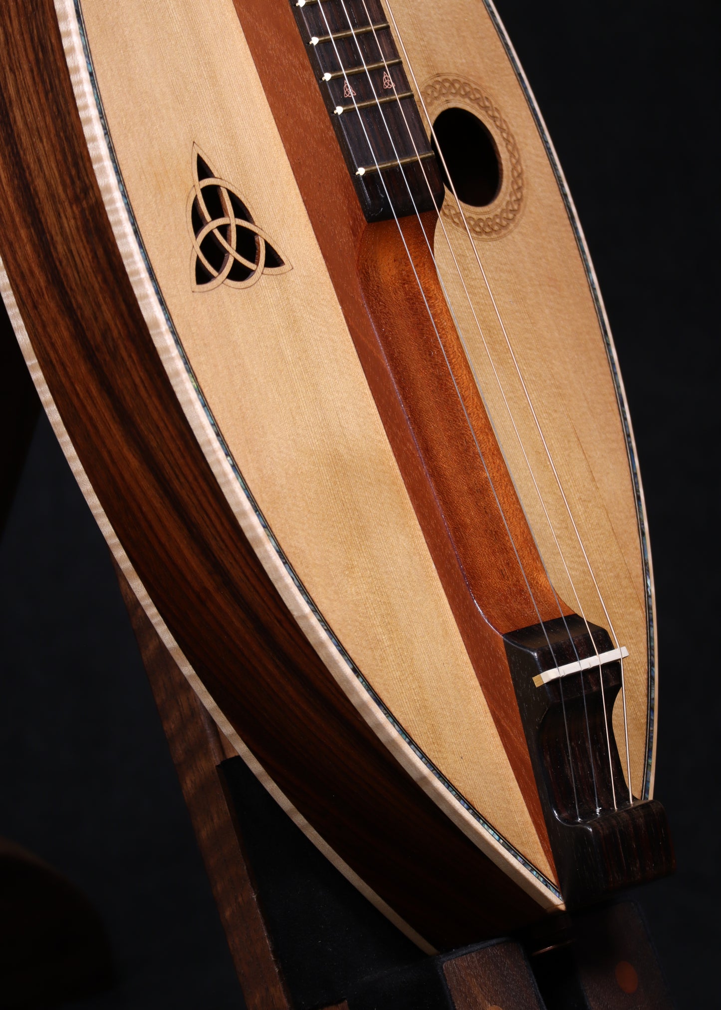 #2.060 Rosewood & Cedar Custom Sonata Dulcimer