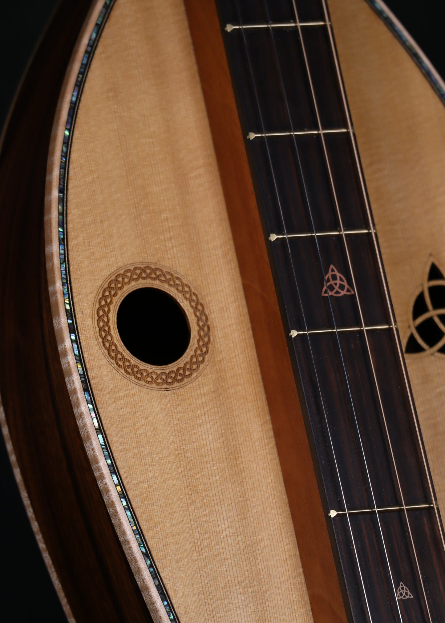 #2.060 Rosewood & Cedar Custom Sonata Dulcimer
