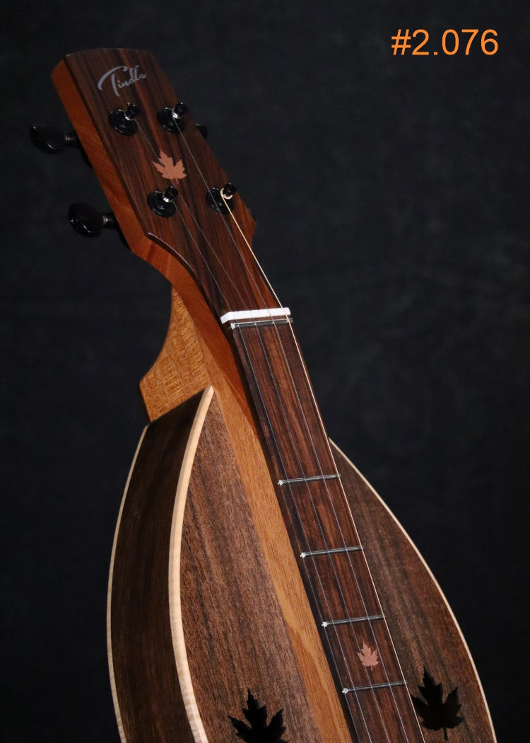 #2.076 Oregon Walnut & Cedar Premium Serenade Dulcimer
