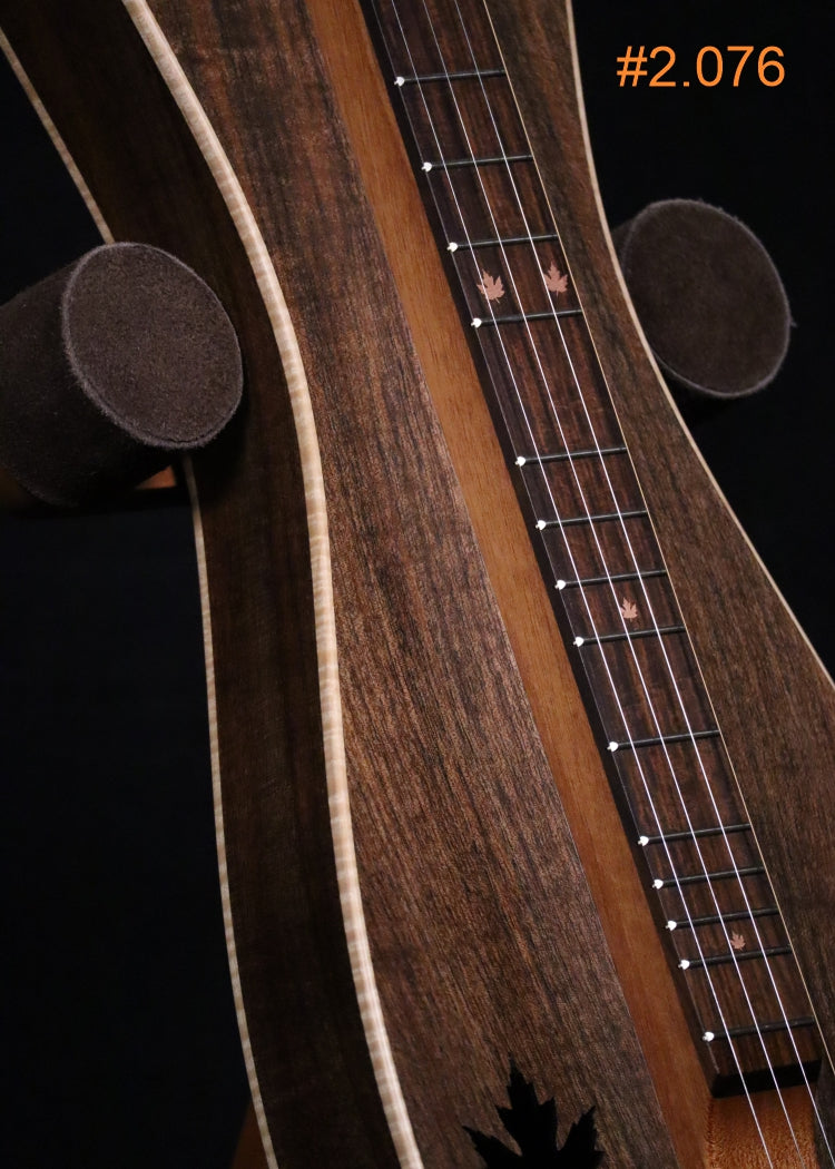 #2.076 Oregon Walnut & Cedar Premium Serenade Dulcimer