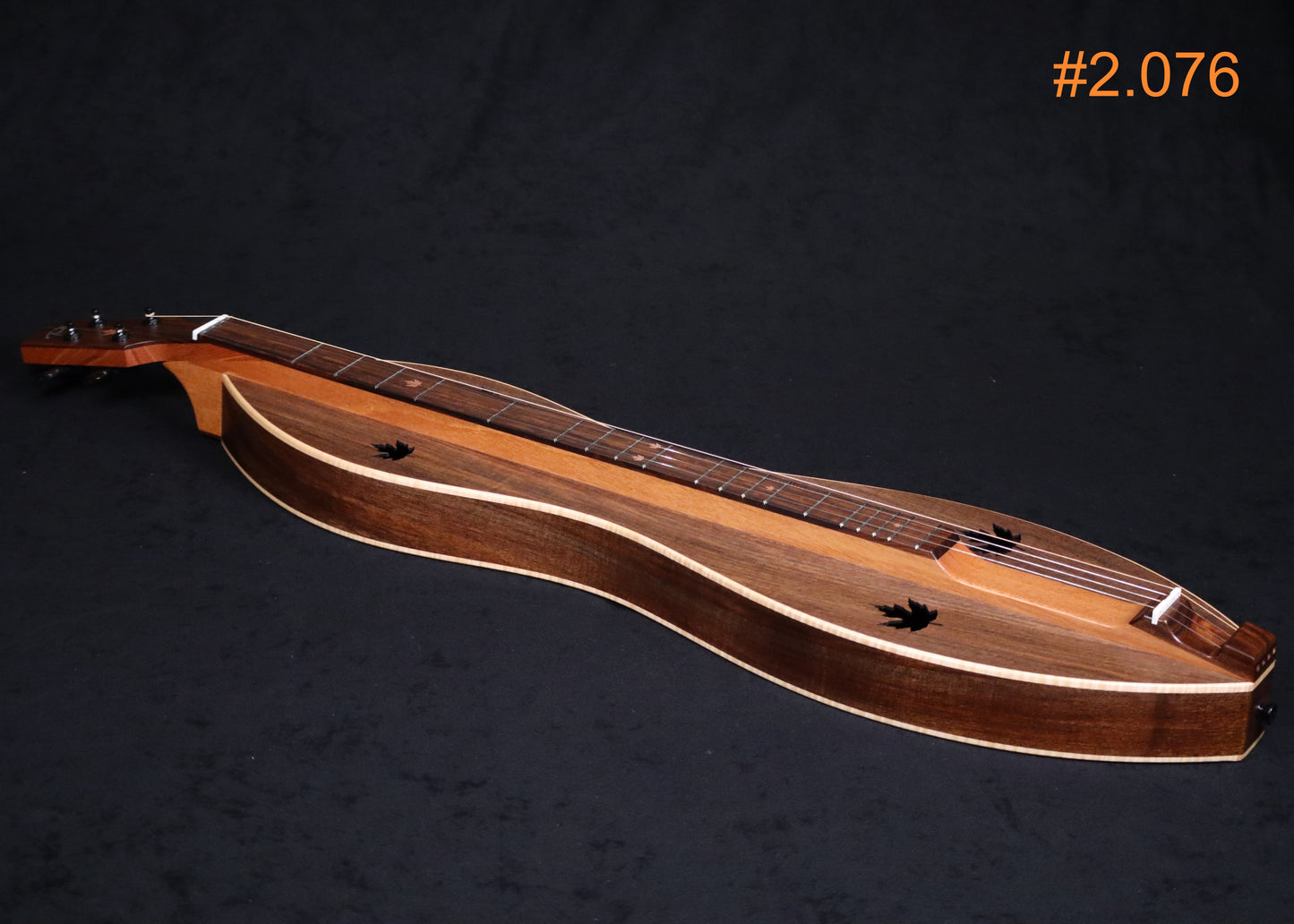 #2.076 Oregon Walnut & Cedar Premium Serenade Dulcimer