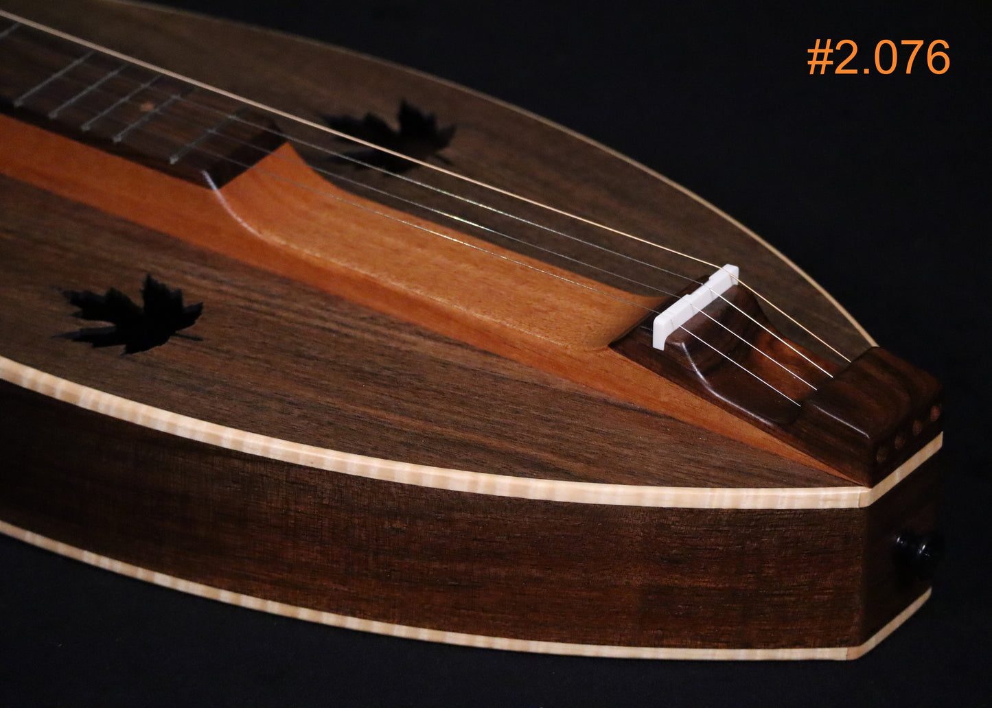 #2.076 Oregon Walnut & Cedar Premium Serenade Dulcimer