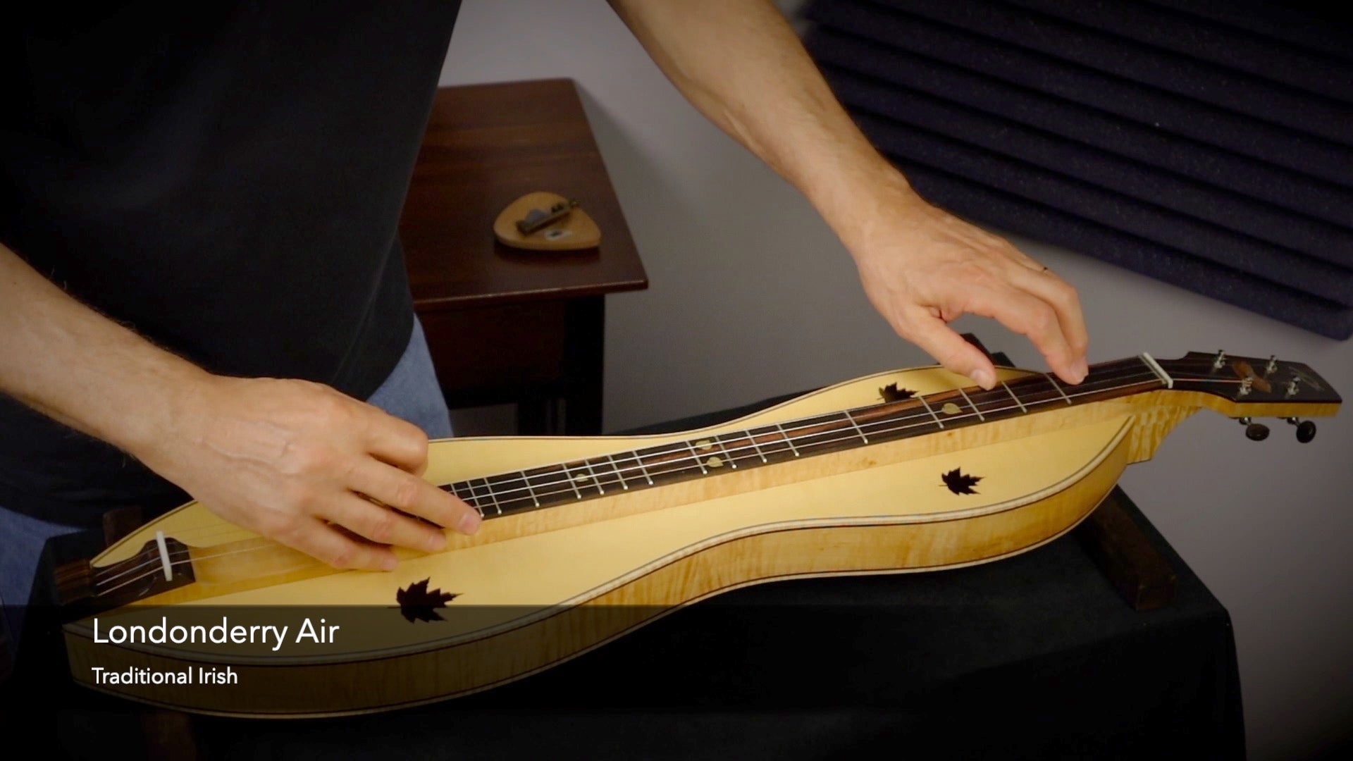 Load video: Londonderry Air - mountain dulcimer music by Mark Tindle