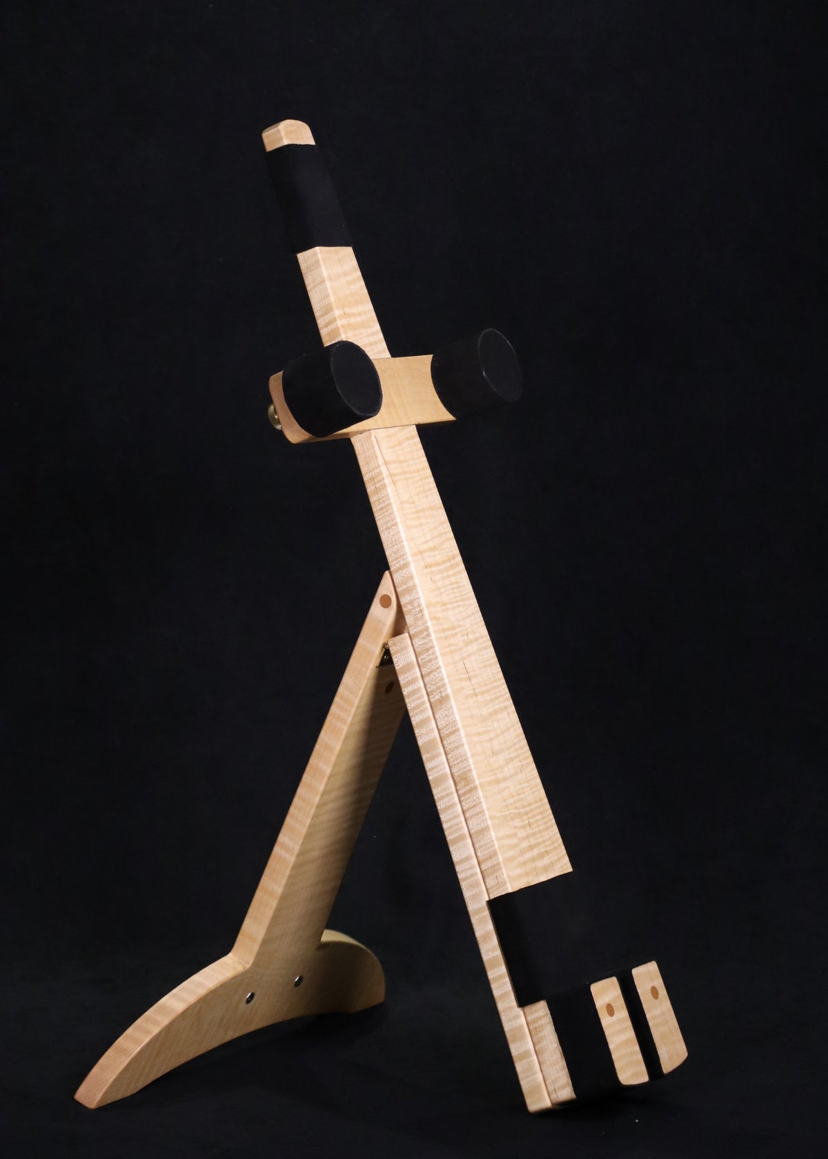 Dulcimer Stand - Curly Maple