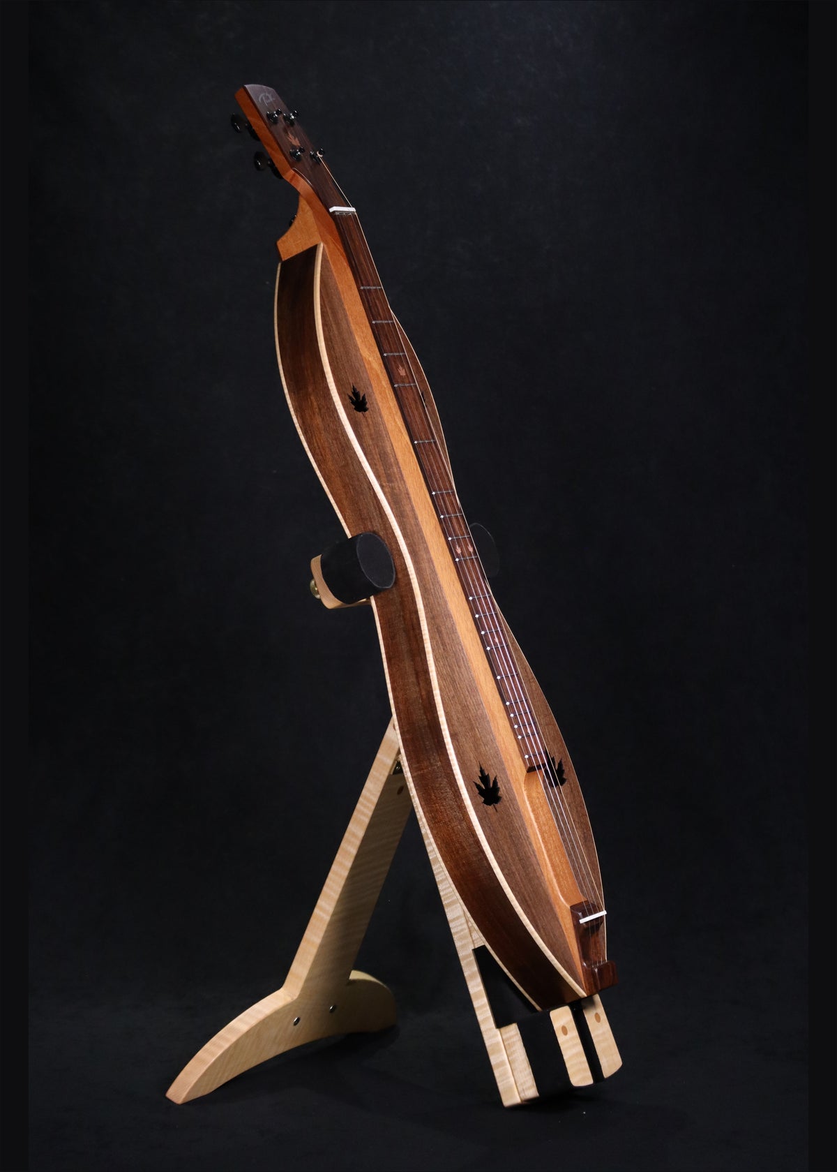 Dulcimer Stand - Curly Maple
