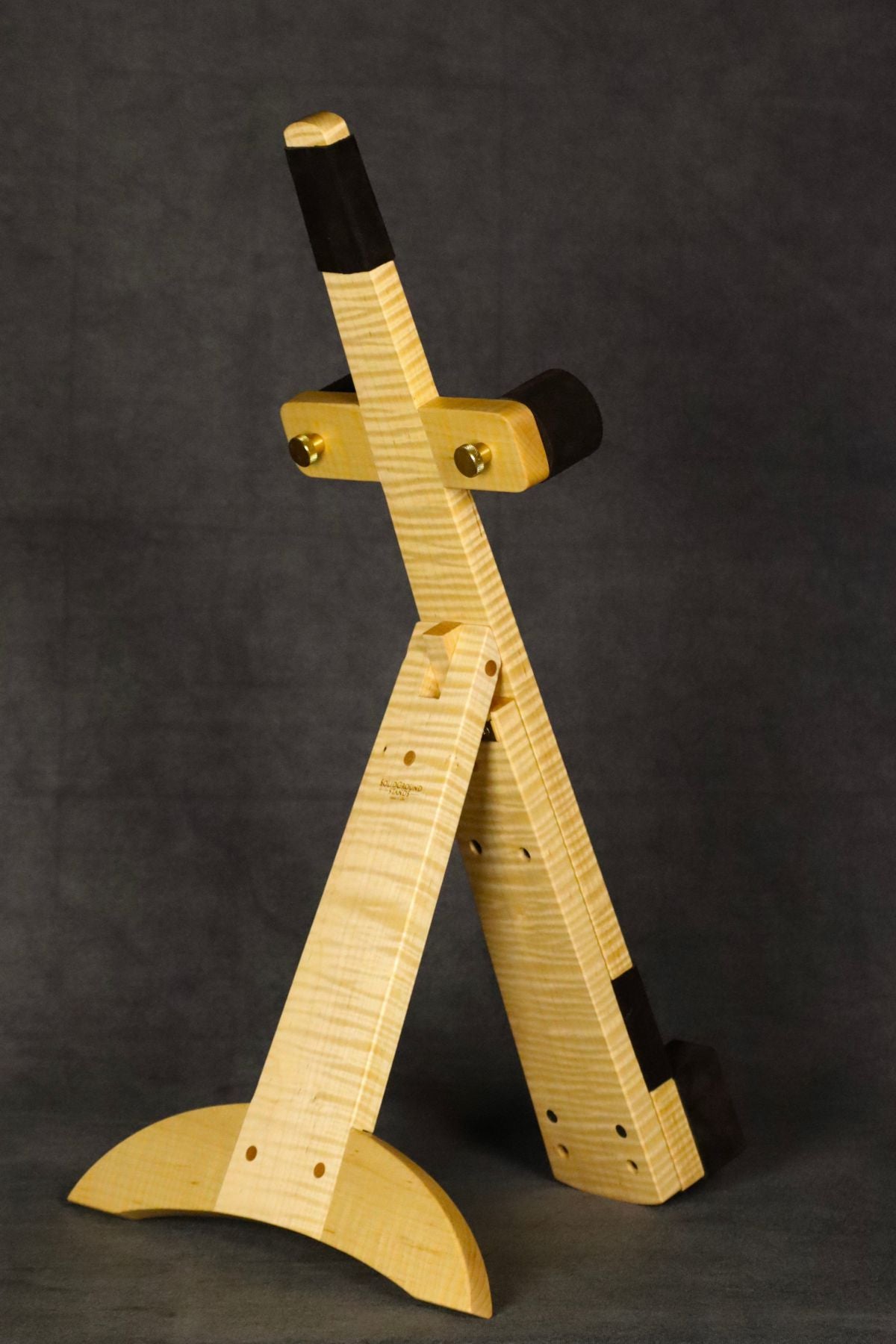 Dulcimer Stand - Curly Maple